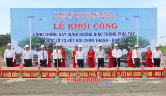 Thêm một dự án giao thông kết nối Chơn Thành - Cửa khẩu Quốc tế Hoa Lư