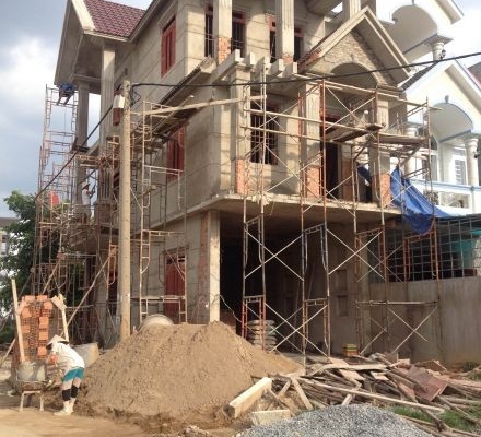 Những thắc thường gặp khi xây nhà